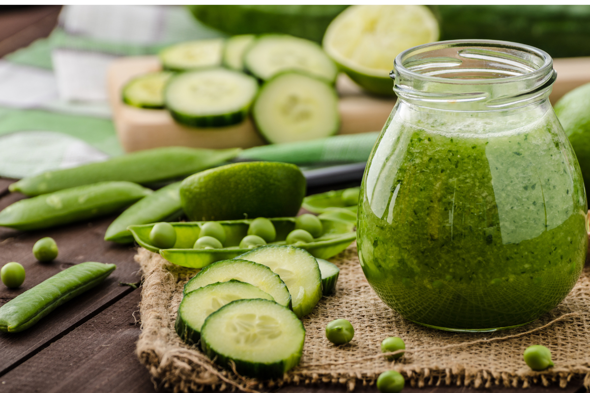 Cucumber Avocado Detox Salad